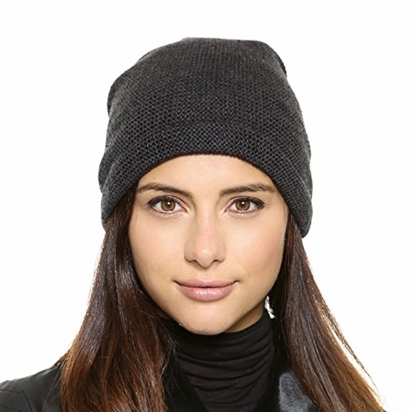 1717 Olive Accessories - COPY - 1717 Olive Purl Knit Slouch Beanie